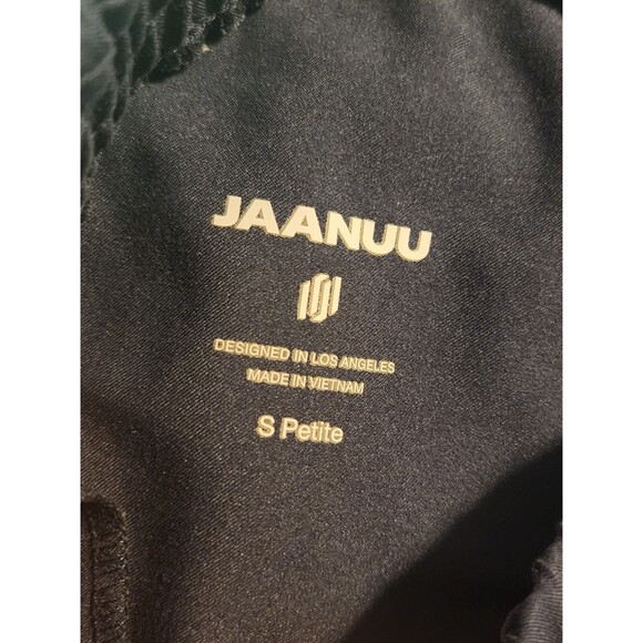Jaanuu Women’s Small Petite Blue Contrasted Ponte Scrub Pants Comfy Work Wear - Picture 2 of 10